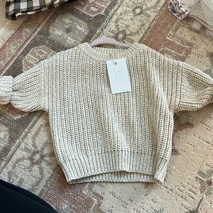 Oat children sweater🤍